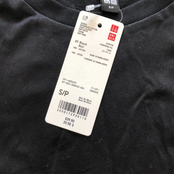 Uniqlo 100% cotton t-shirt dress NWT - Picture 2 of 2